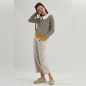 Anthropologie Dinah Collared Jumper